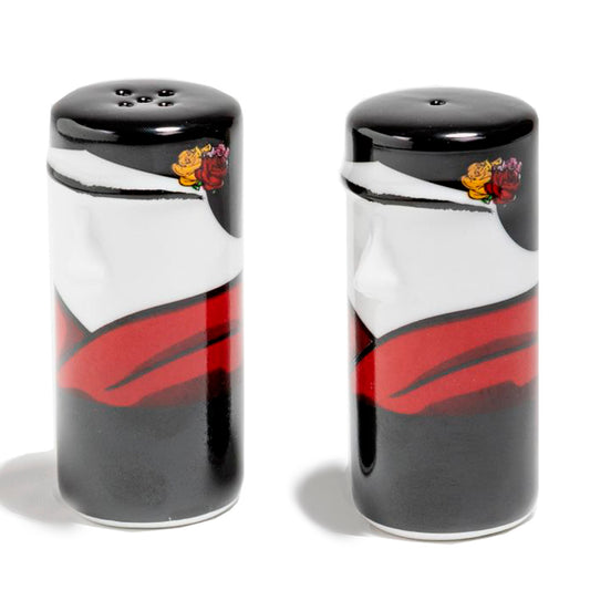 Frida Kahlo porcelain salt and pepper shaker