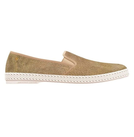 Rivieras slip suede embossed light 