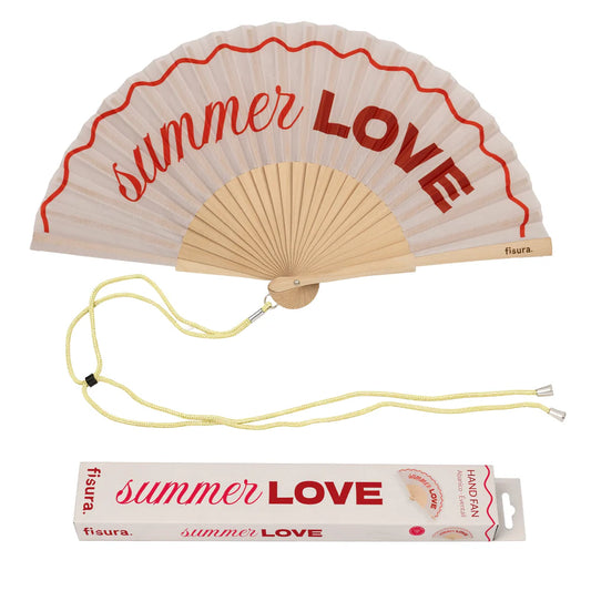 Fisura Hand Fan Summer Love