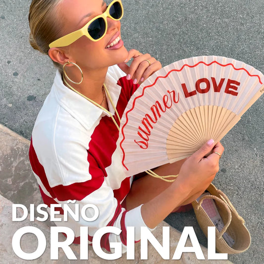 Fisura Hand Fan Summer Love