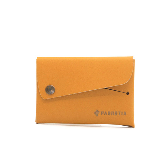 Pannotia wallet, vegetable rubber, Biznaga mustard