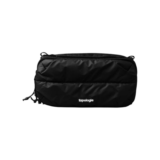 Bolsa Sacoche medium puffer black Topologie