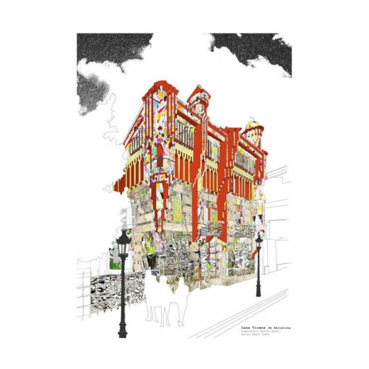 Casa Vicens print