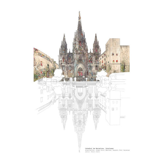 Cathedral reflection sheet