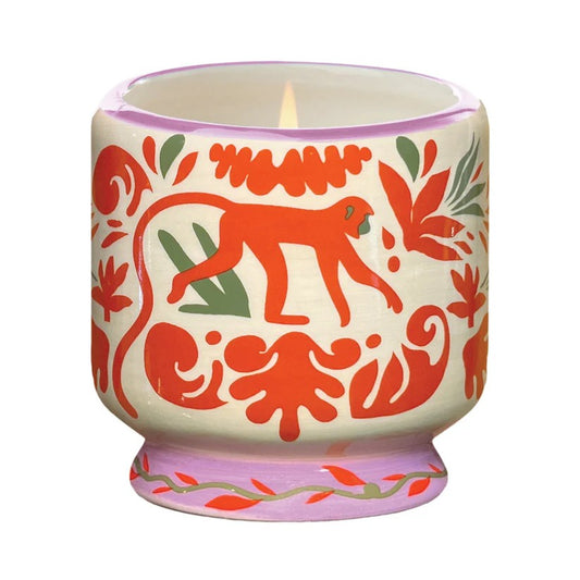A Dopo Ceramic Candle Box - Jungle