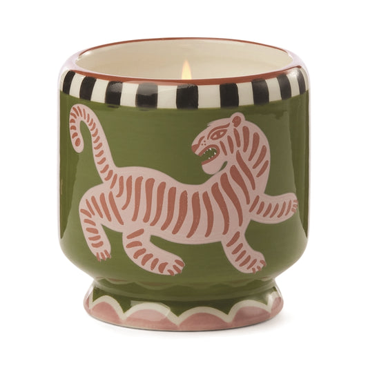 A Dopo Ceramic Candle Box - Tiger