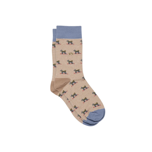 Men's Animal combed cotton socks