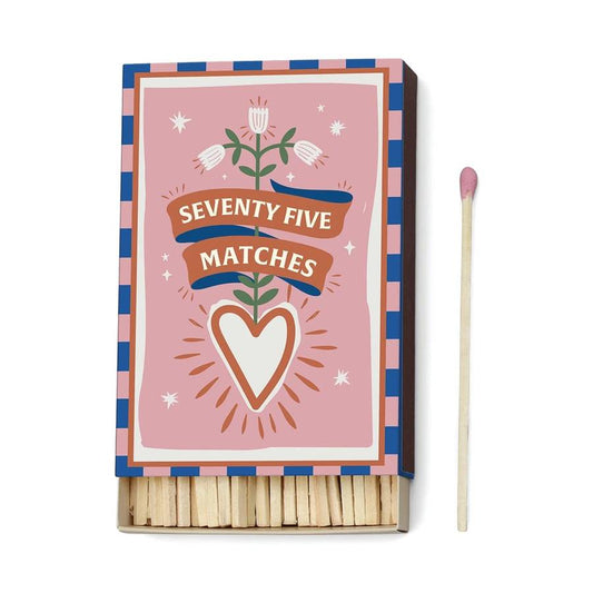 Paddywax Hearts Matches Box
