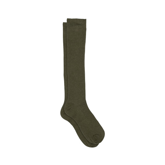 Women's Plain Knee-high cotton socks