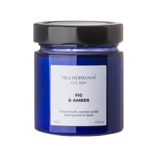 Fig Soy Wax Candle - Amber