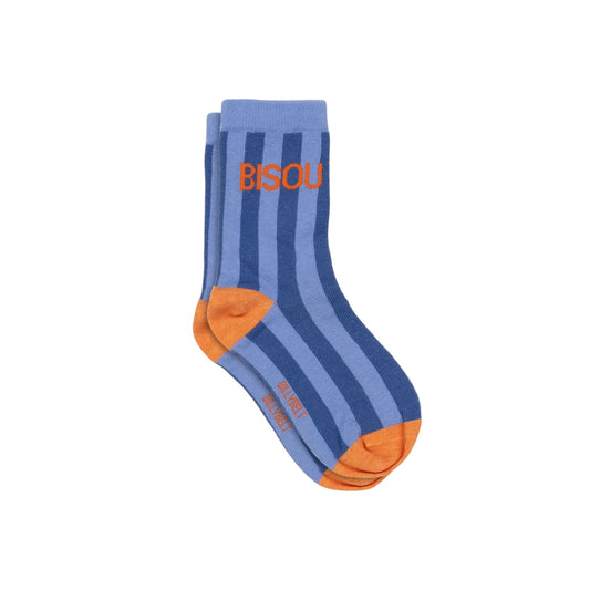 Women's Striped combed cotton socks