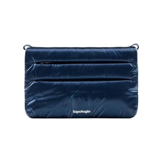 Bolsa Sacoche flat Marine Blue Puffer Topologie