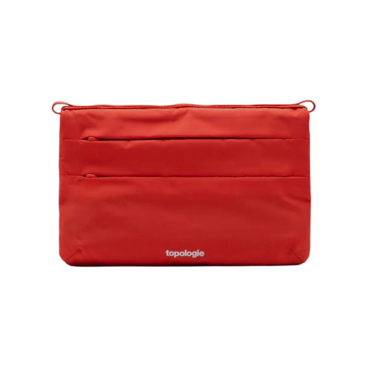 Bolsa Sacoche flat Red Tech Sateen Topologie