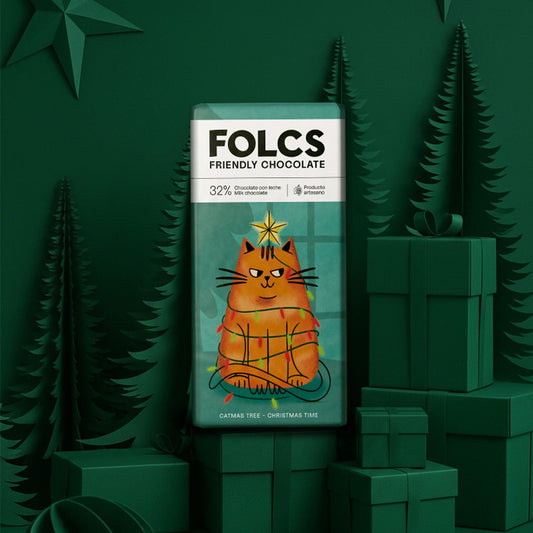 Catmas Tree Christmas Time Folcs chocolate