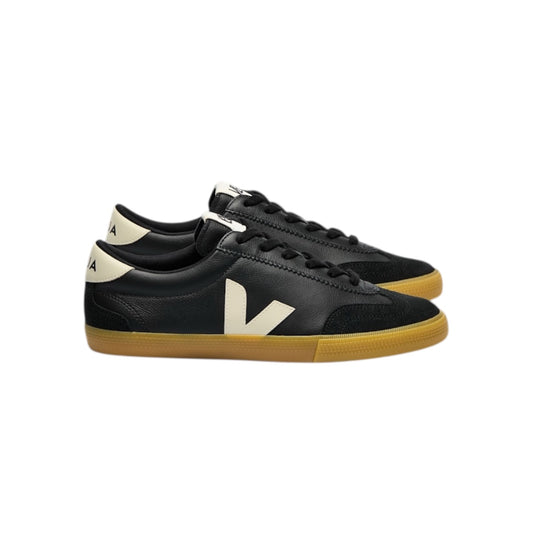 Voller Leather Black Pierre Sneakers