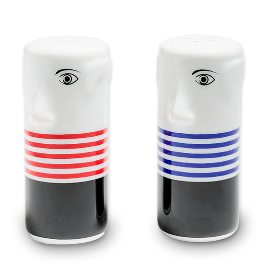 Picasso porcelain salt and pepper shakers