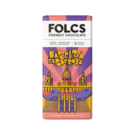 Poderosa Monjuic Escenes Folcs chocolate