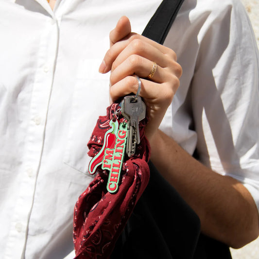 Abanico me estoy relajando menta