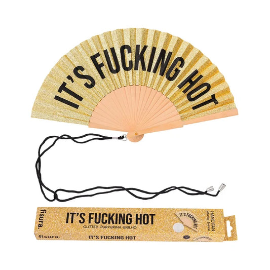 Fisura Glitter Statement Hand Fans