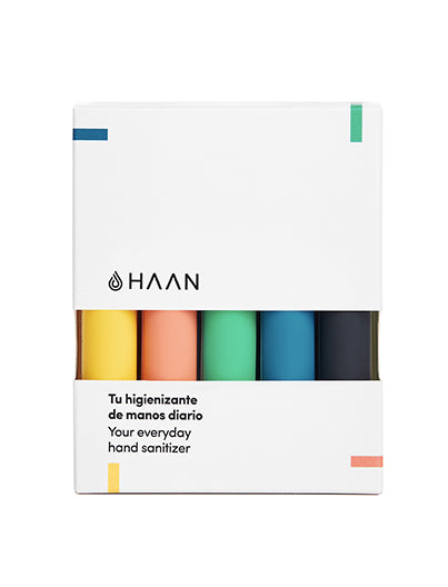 Pack of 5 refillable hand sanitizers