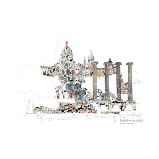 Plaza de España print