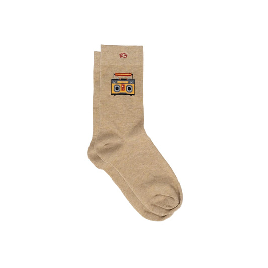 Men's Patterned combed cotton socks