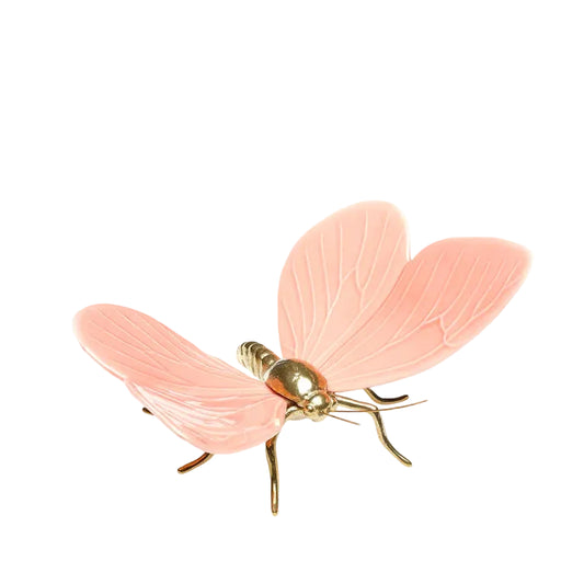 Pink Ceramic Butterfly