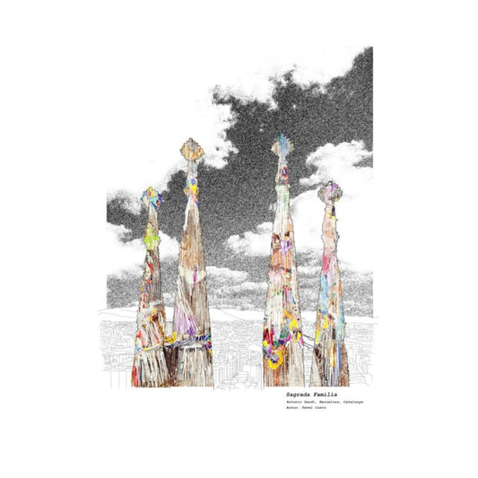 Holy Family Needles Print