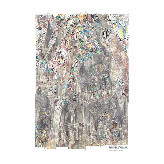 Holy Family print (interior)