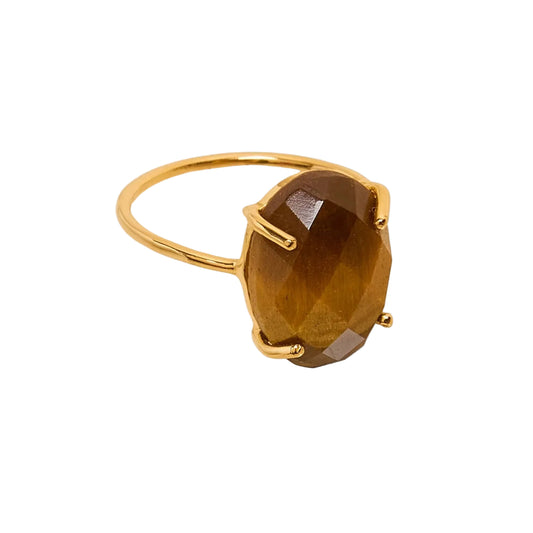 Une A Une Tiger's Eye Paradise Ring
