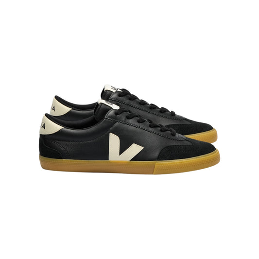 Veja Volley Leather Black Pierre