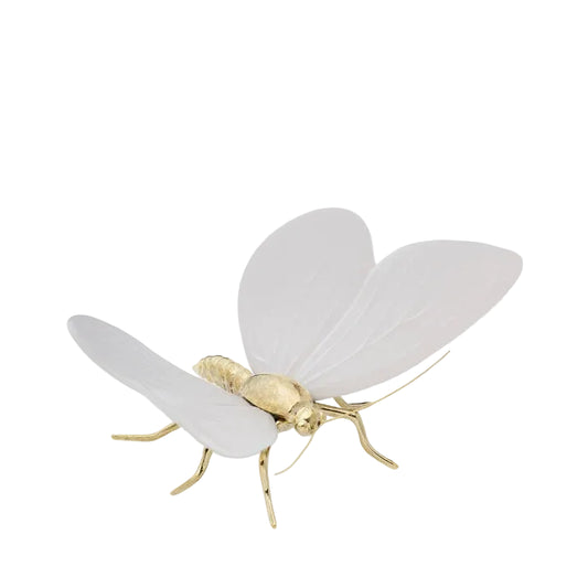 White Ceramic Butterfly