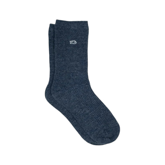 Blue Wool with angora Billybelt socks