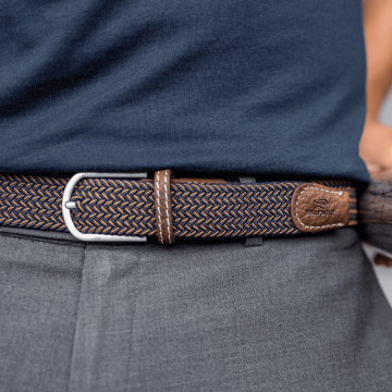 Havana braided belt