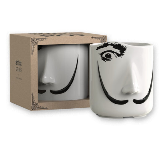 Dalí porcelain mug without handle