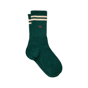 Pato verde beige a rayas