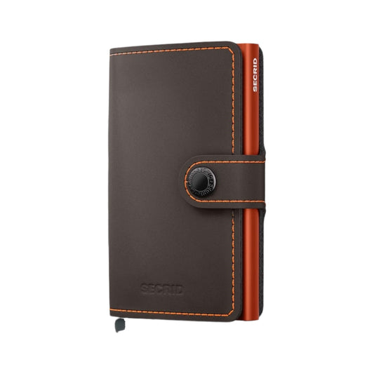 Mini secure wallet Truffle Orange