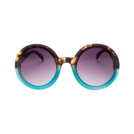 Okkia Monica Havana Blue Sunglasses