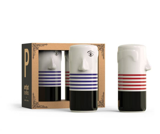 Picasso porcelain salt and pepper shakers