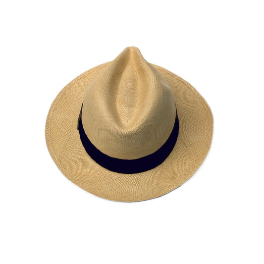 Classic Panama hat, Havana style, made of natural straw