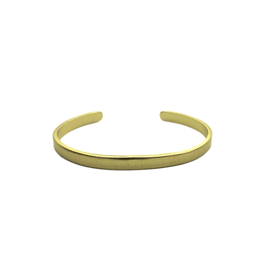 Slim gold-plated bracelet
