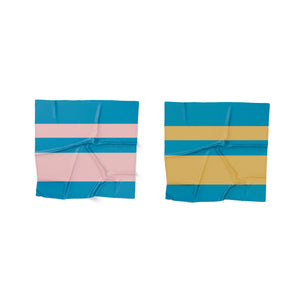 Horizon Blue Mustard Pink