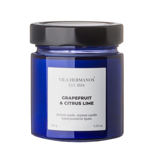 Grapefruit soy wax candle - citrus lime