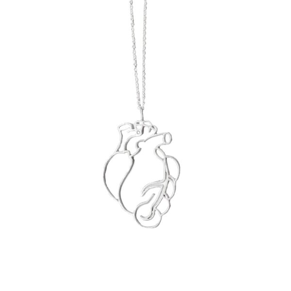 Necklace corazón Little heart silver