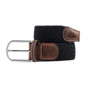 Black licorice braided belt
