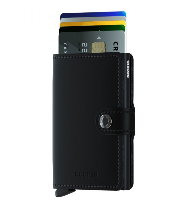 Mini wallet Secrid matte black - Imagen 2