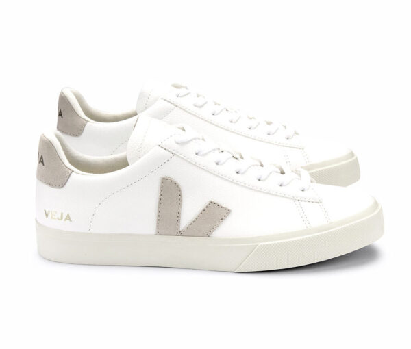 Zapatillas Veja campo natural white suede Bornisimo