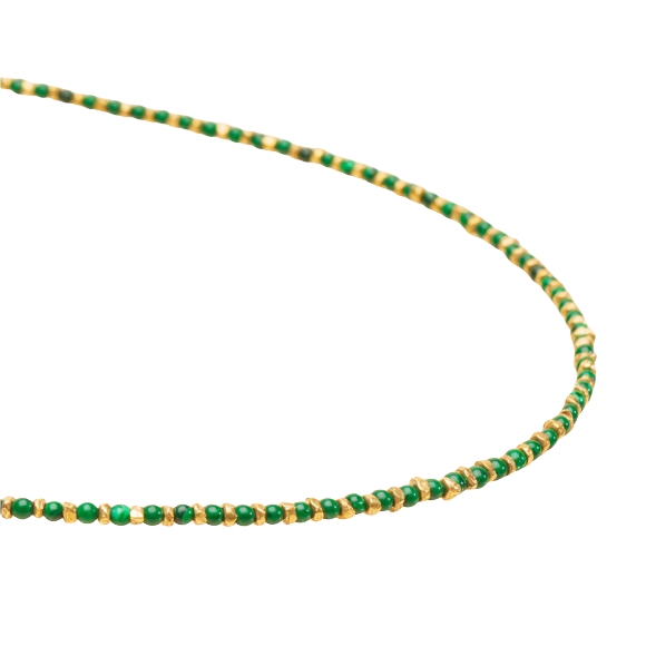 Necklace jaipur malachite