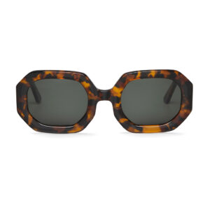 Sagene cheetah tortoise sunglasses