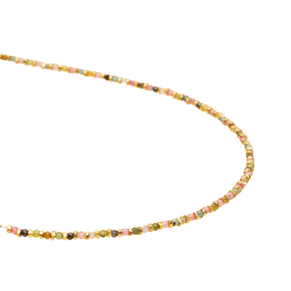 Necklace jaipur multi tourmaline